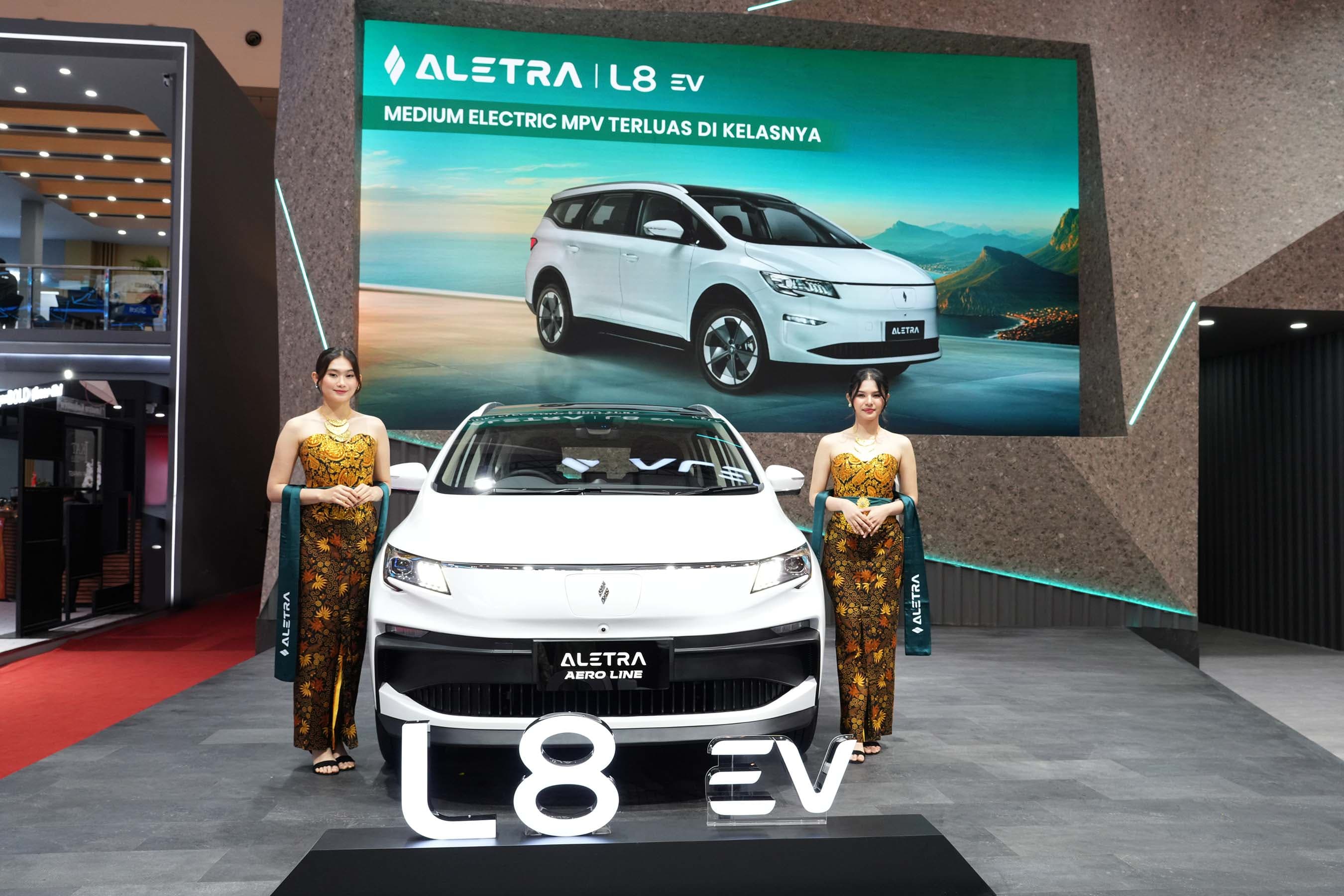 MPV Listrik Aletra L8 (8-Seater) Meluncur di GIIAS 2025, Harga Menggiurkan!